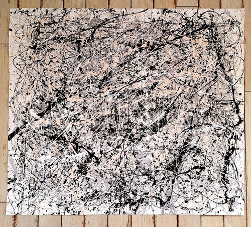 Original abstract action - abstract,